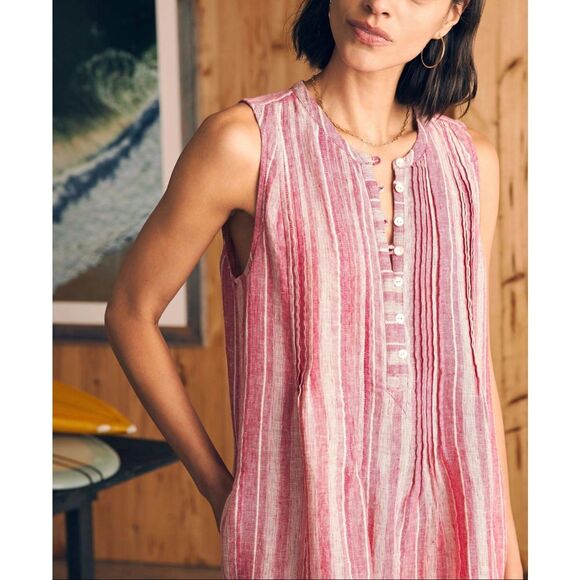 Faherty Isha Dress - Picture 3 of 10